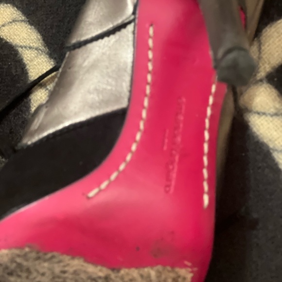 Emanuel Ungaro  beautiful lace up shoes size 6 - Picture 5 of 7